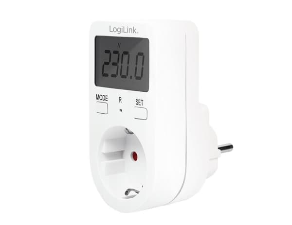 LogiLink EM0002A, Strøm, 16 A, 3680 W, 51 mm, 96 mm, 72 mm