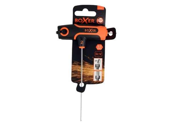Boxer® unbraco T-nyckel med kula 2,0 mm