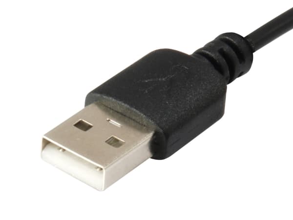 Equip 245420, Husholdningsvifte, Sort, Bord, Plast, China, USB