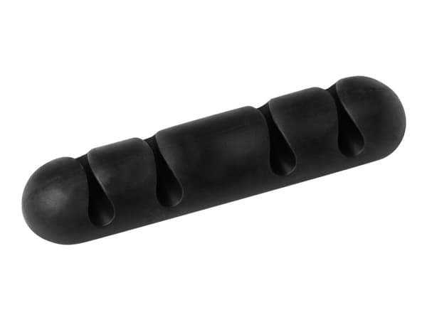 Durable Cavoline Clip 4, Kaapelinpidike, Vastaanotto, Muovi, Musta