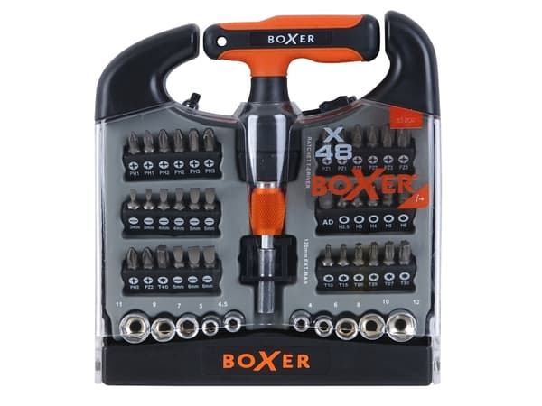 Boxer® toppe- og bitssæt 48 dele