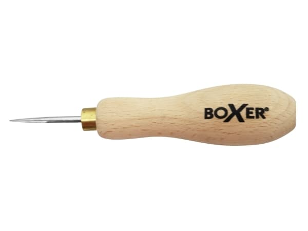 Boxer® syl med rund spets och trähandtag 3,5 x 145 mm