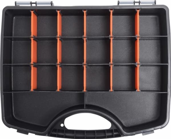 Boxer® sorteringslåda med 18 fack 25,5 x 21 x 4 cm.