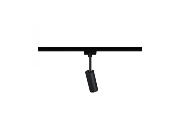 Paulmann Tubo, Skena för spotlight, Glödlampan/-lamporna kan inte bytas ut, 3 lampor, LED, 4000 K, Svart, Krom