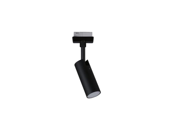Paulmann Tubo, Skena för spotlight, Glödlampan/-lamporna kan inte bytas ut, 3 lampor, LED, 4000 K, Svart, Krom
