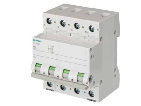 Grå 63 A 3 x afbryder Siemens 5TL16630