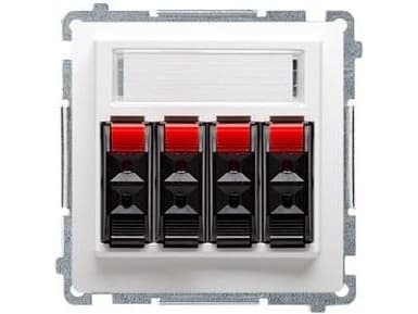 Contact-Simon BMGL34.01/11, vit, plast, IP20, 75 mm, 55 mm, 75 mm