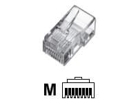 ASSMANN - Nätverkskontakt - RJ-45 (hane) - skärmad - CAT 5e