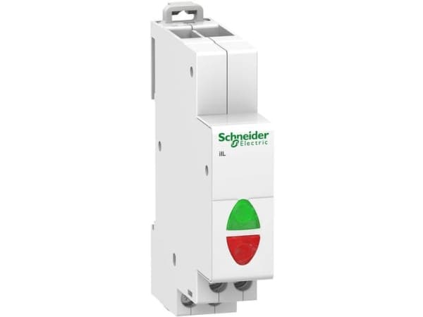 SCHNEIDER ELECTRIC Signallampa iIL Röd+grön LED 110-230VACestimatedto 100.000tBredd18mm