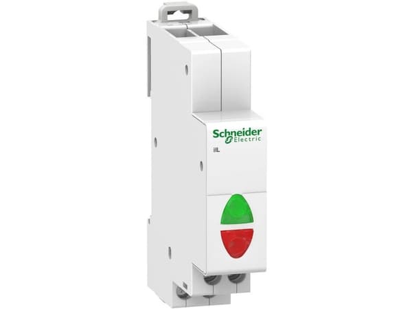 SCHNEIDER ELECTRIC Signallampa iIL Röd+grön LED 110-230VACestimatedto 100.000tBredd18mm