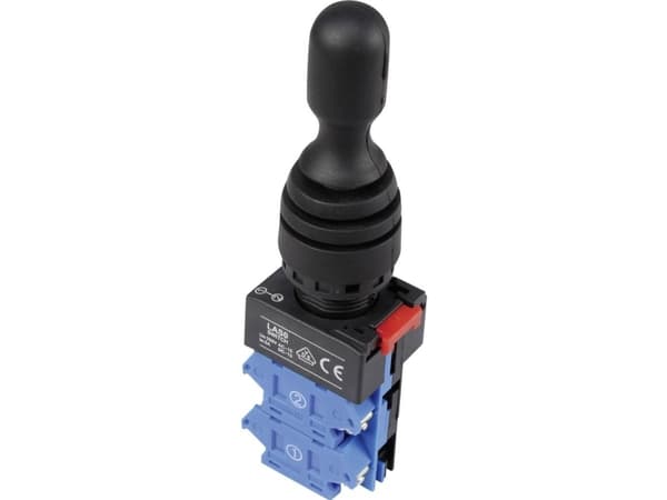 TRU COMPONENTS LAS0-K-20C21 Joystick 250 V/AC Varsi Suorat ruuvit IP67 1 kpl