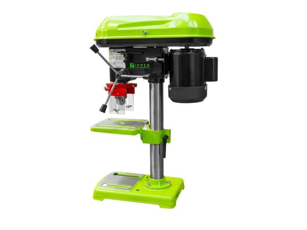 Zipper ZI-STB13T, kolonnborrmaskin, svart, grön, 420 rpm, 2700 rpm, 1,3 cm, 82 dB