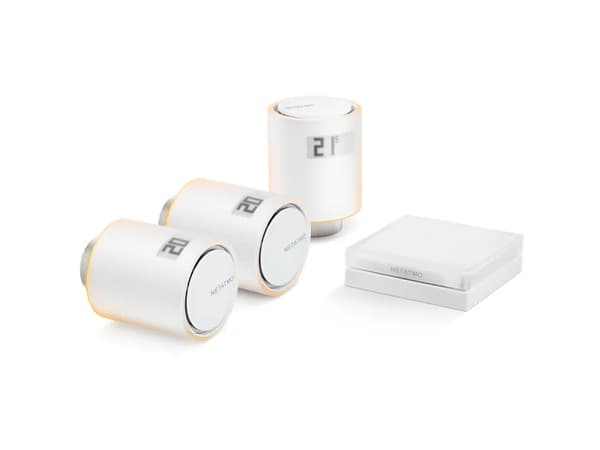 Netatmo NBU-NTH-NAV termostat RF Gjennomsiktig, Hvit