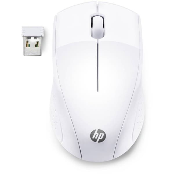 HP 220 WiFi mus Trådlös Optisk Vit 3 Knappar 1300 dpi Scrollwheel Vit
