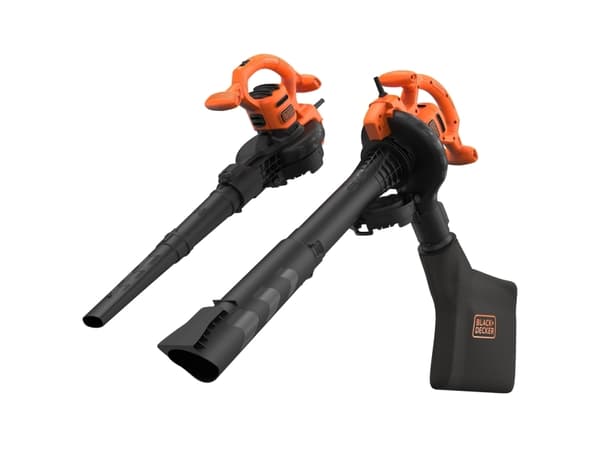 Black & Decker BEBLV260-QS, Håndholdt løvblåser, 315 km/t, 40 l, 10:1, Sort, Oransje, 102,5 dB