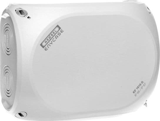 Hensel KF 1616 G, Polykarbonat, Grå, 210 mm, 92 mm, 155 mm, 704 g