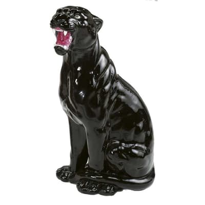 Porslinsfigur Panter Stor
