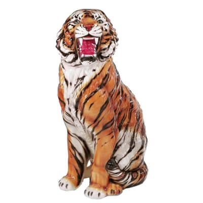 Porslinsfigur Sibirisk Tiger