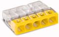 Pikkukuva 1 / 5: WAGO 5 x 0,5 - 2,5 mm² transp/gelb 100 pcs