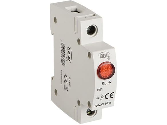 LED-modullampa röd KLI-R 230V AC 23320