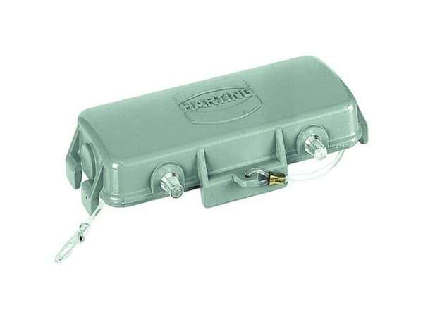 HARTING HAN B, type 16B beskyttelsesdæksel, metal