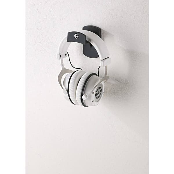 König & Meyer KM-16312 Hörlurshållare Passar till:On-Ear-hörlurar, Over-Ear-hörlurar Svart