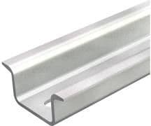 OBO Bettermann 2069 15 1,5 GTPL DIN-kisko rei'itetty Teräs 2000 mm 1 kpl