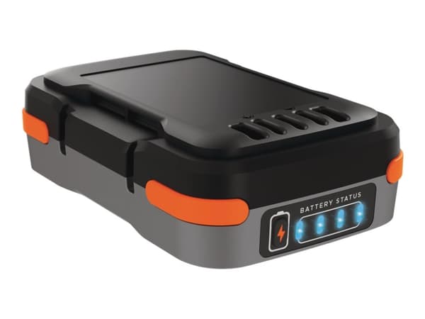 Black & Decker BDCB12B-XJ, Litiumioni (Li-Ion), 1,5 ah, 12 V, Musta, Harmaa, Oranssi, 2,4 A, 1 kpl