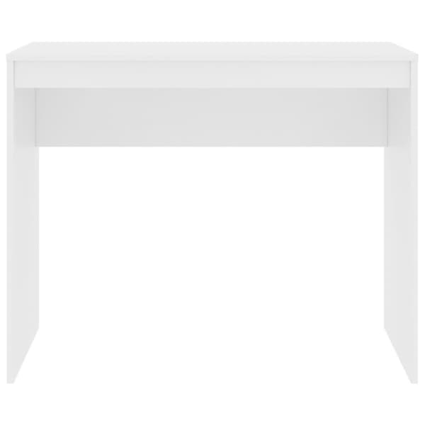 vidaXL skrivebord 90x40x72 cm konstrueret træ hvid