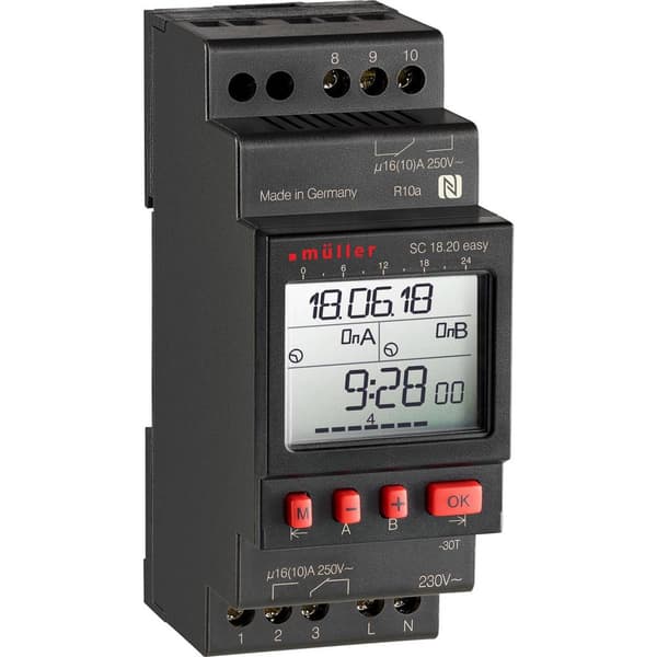 Müller SC 18.20 easy 24V ACDC Digitalt kopplingsur digital 24 V/DC, 24 V/AC 4000 W