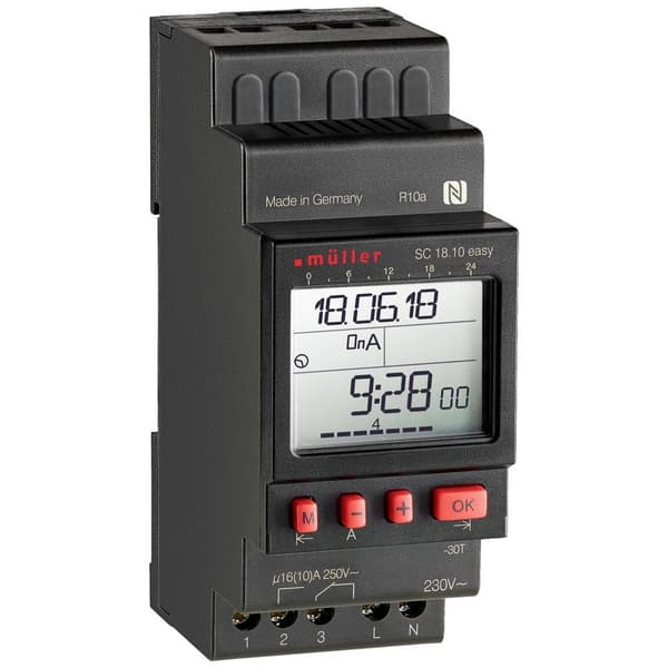 Müller SC 18.10 easy 24V ACDC Digitalt kopplingsur digital 24 V/DC, 24 V/AC 4000 W