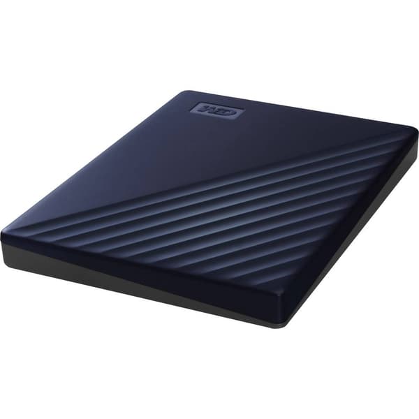 WD My Passport for Mac 2 TB Extern hårddisk 2.5 USB-C® Blå WDBA2D0020BBL-WESN