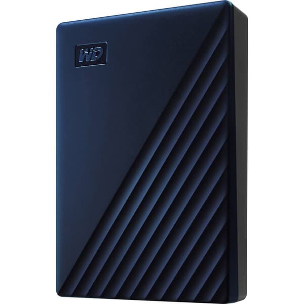 WD My Passport for Mac 2 TB Extern hårddisk 2.5 USB-C® Blå WDBA2D0020BBL-WESN