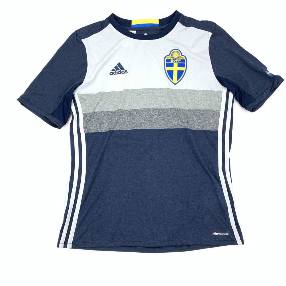 Sverige Tröja, SvFF, stl 176, Adidas, Bortaställ