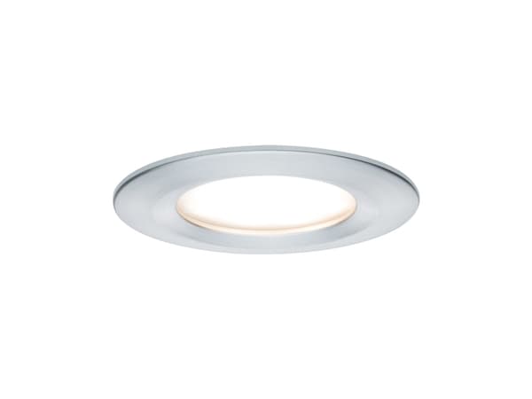 Paulmann 939.01, Nedtryckbar spotlight, 1 lampor, 425 LM, 230 V, Silver