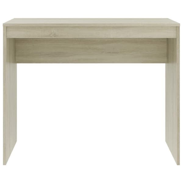 vidaXL Skrivebord sonoma eik 90x40x72 cm konstruert tre