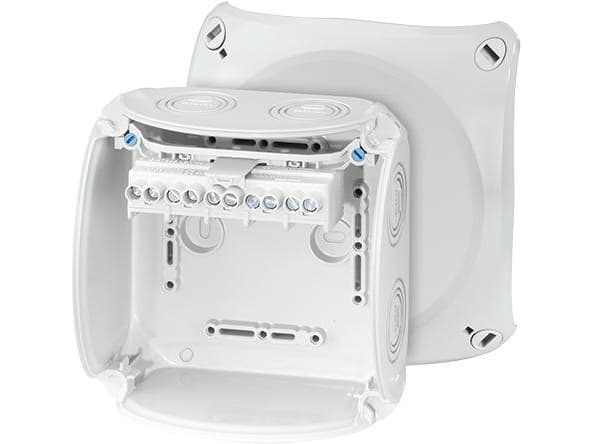 Hensel KF 0606 G, Polykarbonat, Grå, 130 mm, 77 mm, 130 mm, 254 g