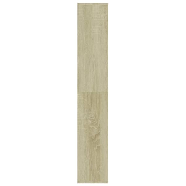 vidaXL Bokhylle/Romdeler sonoma eik 100x24x140 cm sponplate