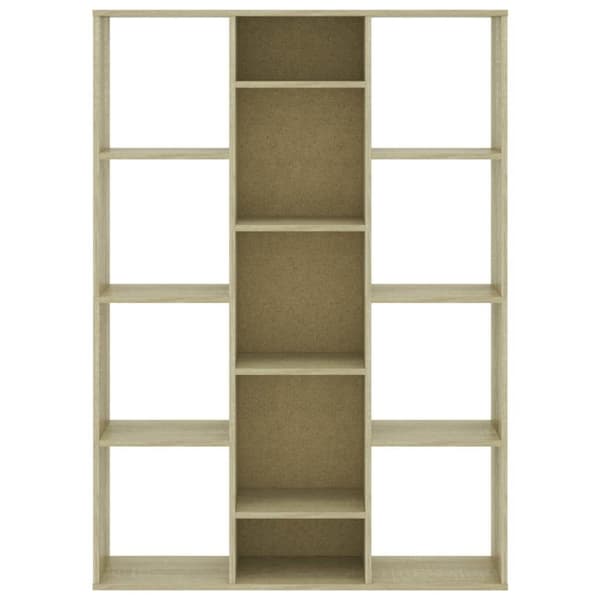 vidaXL Tilanjakaja/kirjahylly Sonoma-tammi 100x24x140 cm lastulevy