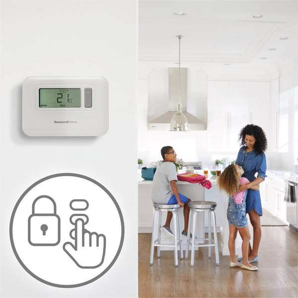 Honeywell Y3C710RFEU Y3C710RFEU Trådlös rumstermostat Dagsprogram, Veckoprogram 1 st