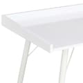 Miniatyrbilde 4 av 6: vidaXL Skrivebord hvit 90x50x79 cm