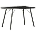 Miniatyrbilde 1 av 6: vidaXL Skrivebord svart 90x50x79 cm