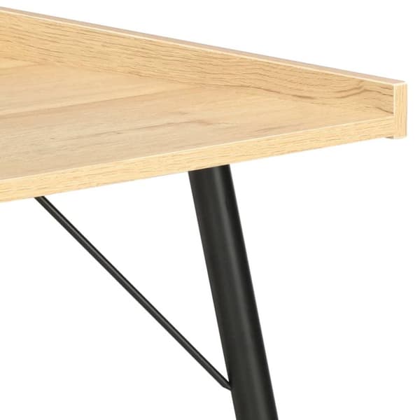vidaXL Työpöytä 90x50x79 cm tammi