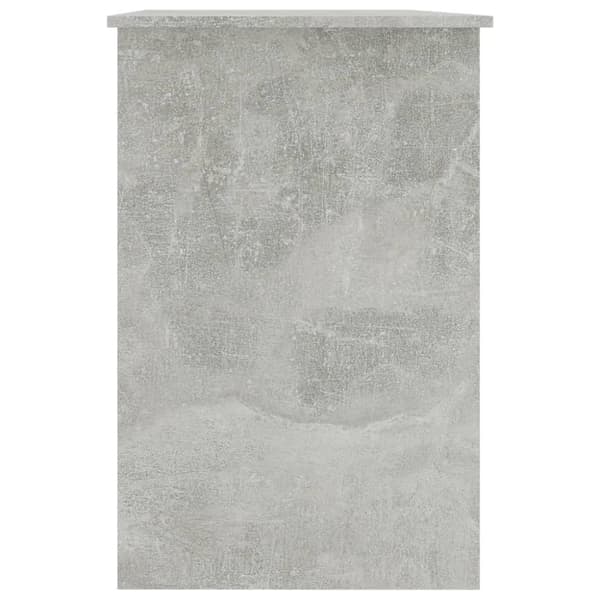 vidaXL Työpöytä betoninharmaa 100x50x76 cm tekninen puu