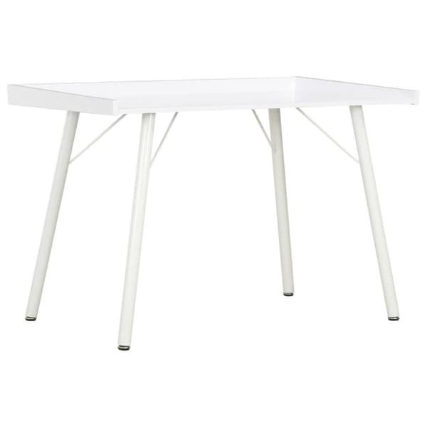 vidaXL skrivebord 90x50x79 cm hvid