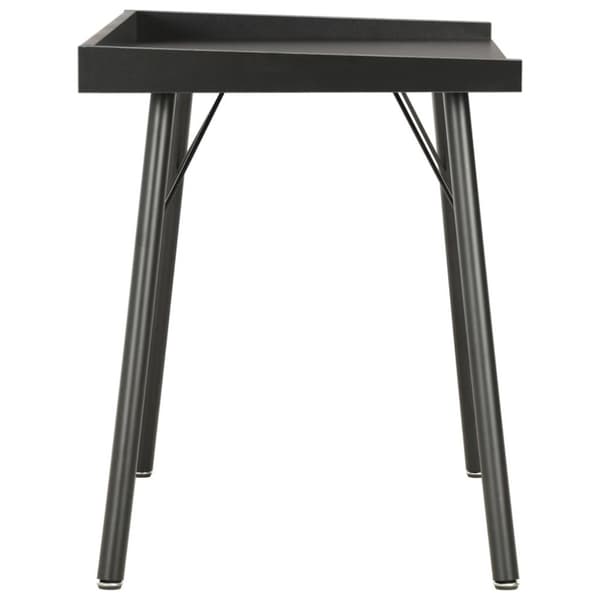 vidaXL skrivebord 90 x 50 x 79 cm sort