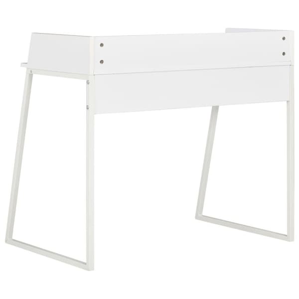 vidaXL skrivebord 90x60x88 cm hvid