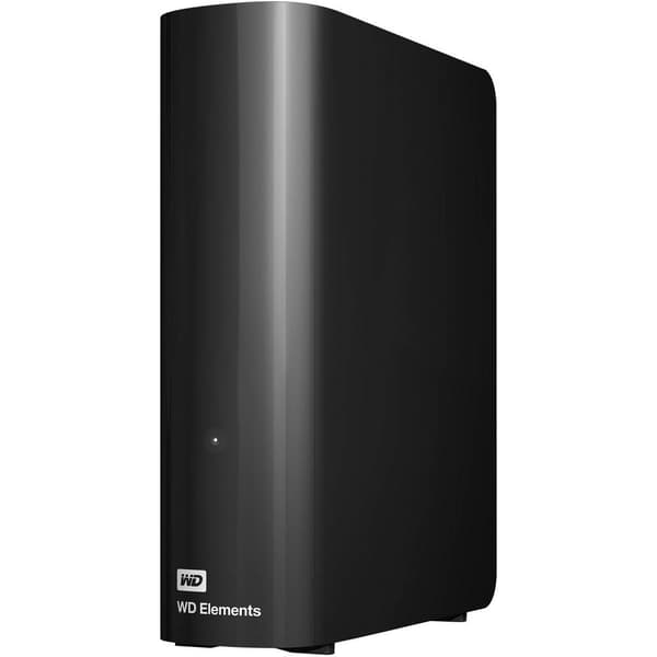 WD Elements 12 TB Extern hårddisk 3.5 USB 3.2 Gen 1 Svart WDBWLG0120HBK-EESN