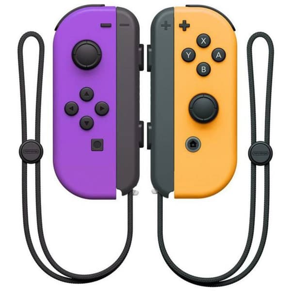 Nintendo Switch Joy-Con 2er-Set neon-lila/neon-orange Kontroll Nintendo Switch Neonlila, Neonorange