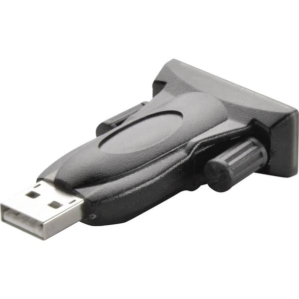 Renkforce USB 2.0, Seriell Anslutningskabel [1x USB 2.0 A hane - 1x D-SUB hane 9-pol] 1.00 m guldpläterad kontakt